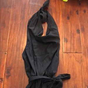 Alice and olivia black jumpsuit